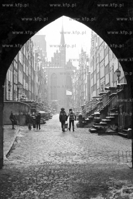 Ulica Mariacka w Gdansku.
1.02.1978
6styczen78_z.kosycarz_p56
Fot....