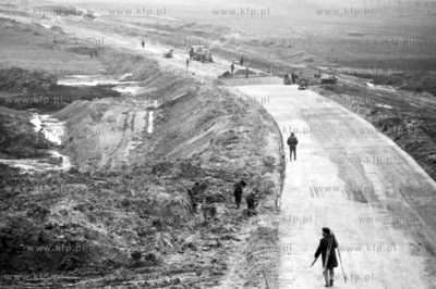 Budowa obwodnicy Trójmiasta. Wykonawcą  było Gdańskie...