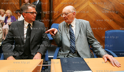 Szczecin .Nadanie tytulu Honorowego Obywatela Miasta...