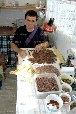 Walenty Rybak z Gdanska - muzyk i bursztynnik tworca...