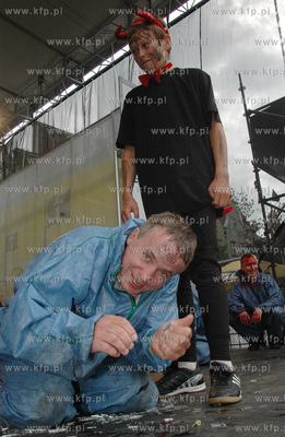 Jarmark Dominikanski w Gdansku. Jedna z imprez towarzyszacych...