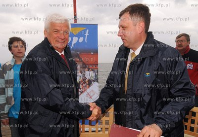 Molo w Sopocie. Uroczyste podpisanie umowy o dofinansowaniu...