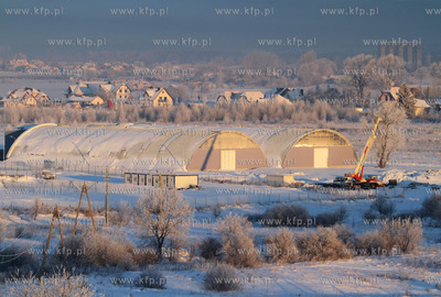 Gdansk, Rebiechowo. Mrozny poranek temperatura wynosila...