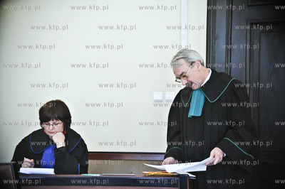 Rozprawa w Sadzie Apelacyjnym w Gdansku dzienikarki,...