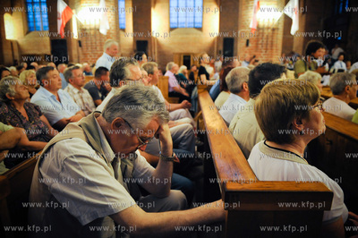 Gdansk. Bazylika sw Brygidy. Msza sw  w intencji zmarlego...