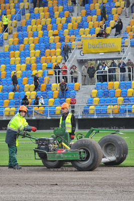 Dzien Otwarty na budowanym stadionie pilkarskim przy...