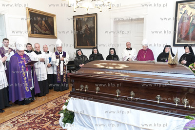 Eksporta zwlok biskupa Szlagi do katedry pelplinskiej....