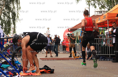 Triathlon Gdanski 2012. Calosc zawodow odbywala sie...