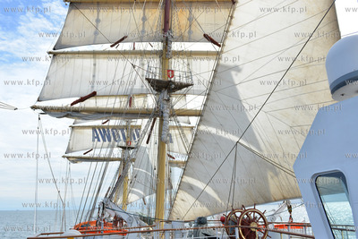 Dzien na Darze Mlodziezy ze studentami Akademii Morskiej...