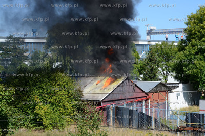 Pozar w Gdyni Grabowku. 26.08.2013 fot. Andrzej J....