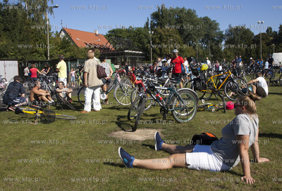 II przejazd rowerowy przez Pruszcz Gdanski.Akcja zorganizowana...