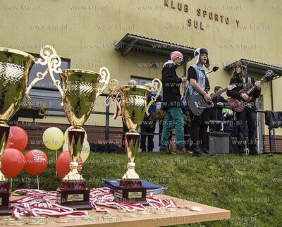 Sulmin (gmina Zukowo). Pierwszy Bieg Sztafetowy Firm...