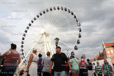 Oficjalne otwarcie nbrzezy Wyspy Spichrzow. 25.07.2014...