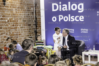 Zamek Gniew. Spotkanie Prezydenta Bronislawa Komorowskiego...