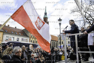 Starogard Gdanski. Spotkanie kandydata PiS na prezydenta...