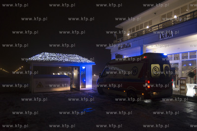 Sopot. Restauracja Laguna - wezwana karetka pogotowia...