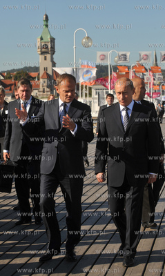 Wizyta Premiera Rosji, Wladimira Putina w Gdansku z...