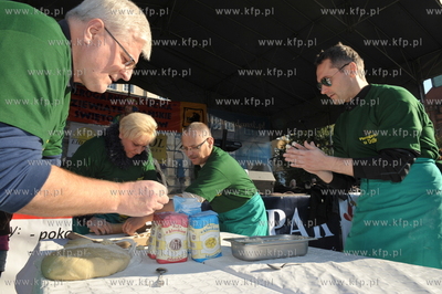 IX Gdanskie Swieto Pieroga na Targu Weglowym w Gdansku....