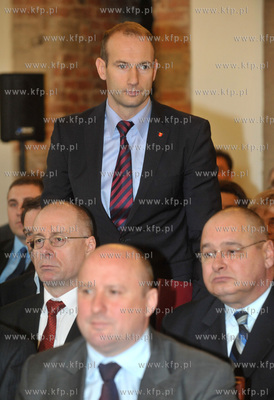 Obrady I sesji Rady Miasta Gdanska VI kadencji w Sali...