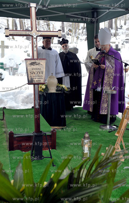 Gdansk - Srebrzysko. Pogrzeb Antoniego Szczyta. Nz....