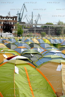 Gdansk Football Camp 2012 na terenie bylej Stoczni...