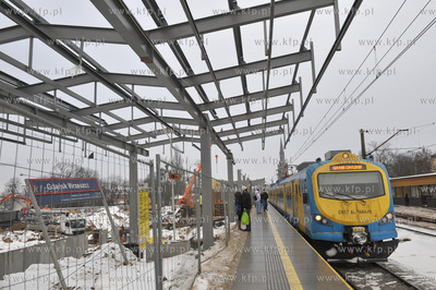 Gdansk Dolny Wrzeszcz. Przebudowa dworca PKP, peronu...