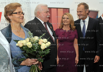 70 urodziny Lecha Walesy w oliwskim Palacu Opatow w...