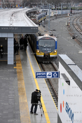 Oficjalne uruchoinienie nowej trasy kolejki SKM Gdansk...