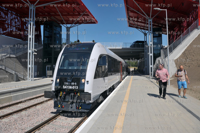 Pierwszy probny przejazd z pasazerami i i prezentacja...