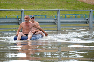 Gdańsk Wrzeszcz  po intensywnych opadach deszczu....