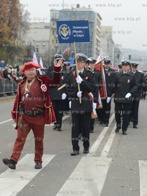 Gdynia. Obchody 100-lecia odzyskania niepodleglosci...