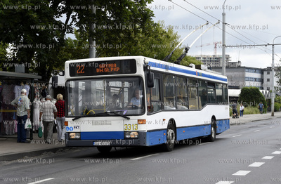 Gdynia. Dawna bocznica kolejowa tzw. międzytorze czyli...