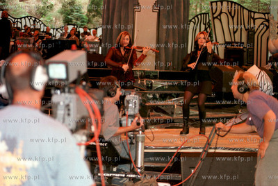 Proba festiwalowa nz. grupa Space Violin rozpoczynajaca...