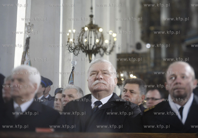 Gdansk. Bazylika Mariacka. Msza sw. za tragicznie zmarlych...