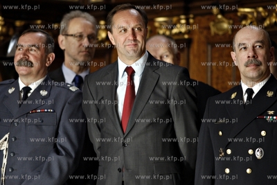 Gdańsk. Dwór Artusa. Święto Służby Więzienne...