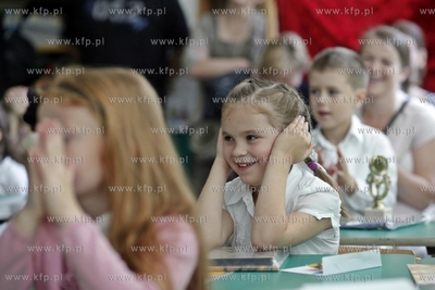 Gdansk. Szkola podstawowa nr 50. Zakonczenie roku szkolanego...