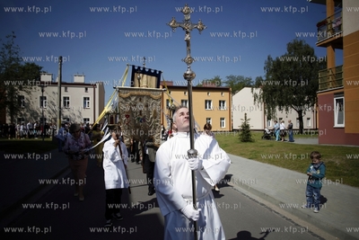 Procesja Bozego Ciala w gdanskiej dzielnicy Letnica.
30.05.2013
fot....