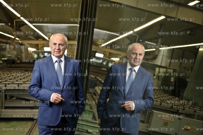 Prezes bytowskiej firmy Drutex, Leszek Gierszewski...