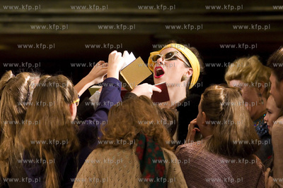 Opera Bałtycka. Próba generalna opery Cyganerii Giacoma...