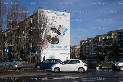 Skrzyżowanie ul. Chłopskiej i Kołobrzeskiej w Gdańsku....