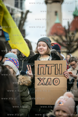 Sopot: Solidarnie z Ukrainą. Wiec poparcia dla narodu...