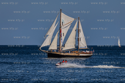 Baltic Sail. Parada żaglowców na Zatoce Gdańskiej....