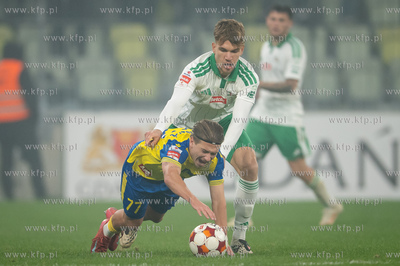 Betclic 1 liga. Lechia Gdańsk - Arka Gdynia n/z Filip...