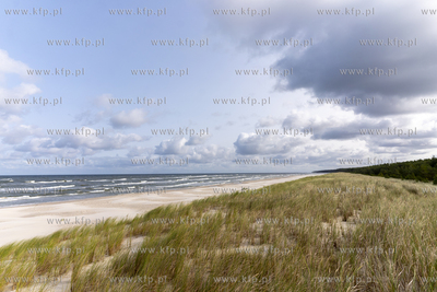 Plaża w okolicy Słajszewa, gdzie ma powstać pierwsza...