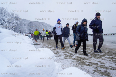 Gdynia Orłowo. Uczestnicy akcji Ultrakrew „Każdy...