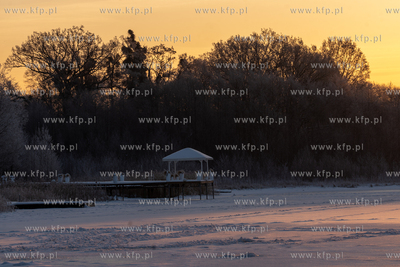 Zimowy poranek w Otominie. 18.01.2026 fot. Paweł Marcinko...