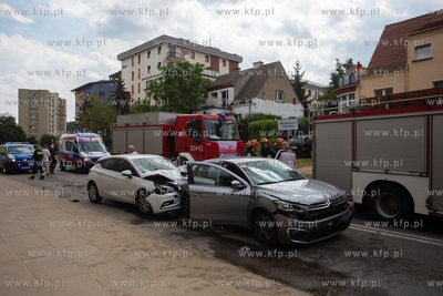 Gdańsk Strzyża, skrzyżowanie ulic Chrzanowskiego,...