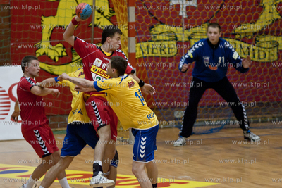 Gdansk. Hala AWFiS. I Liga Piłki Recznej Mezczyzn....