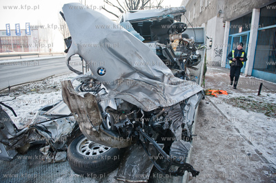 Wypadek na al. Grunwaldzkiej przy skrzyzowaniu z ul....