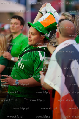 Gdansk. Fanzone - Strefa Kibica na Placu Zebran Ludowych....
